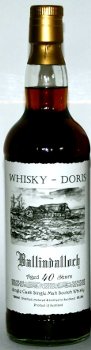Ballindalloch 40 Jahre Whisky-Doris