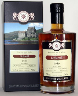 Littlemill 1989 Malts of Scotland