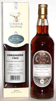 Longmorn 46 Jahre 1965 dark Sherry G&M