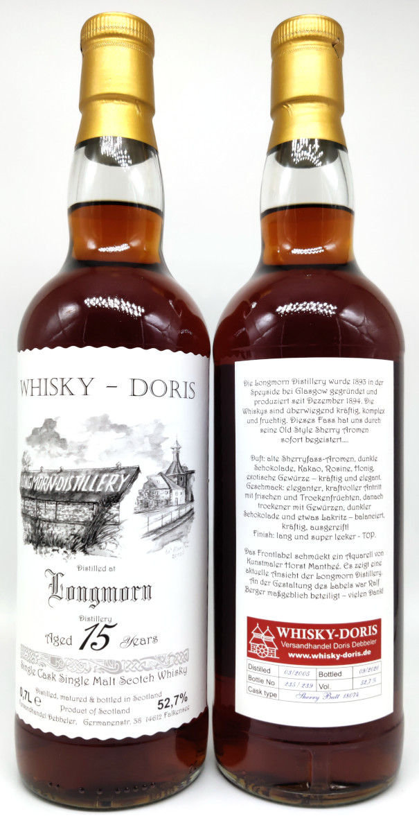 Longmorn 2005 Whisky-Doris dark Sherry Cask