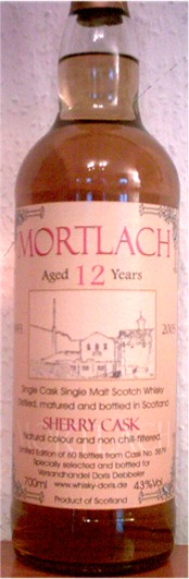 Mortlach 12 Jahre Sherry Cask Whisky-Doris