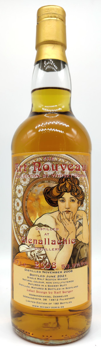 Glenallachie 2008 Art Nouveau Sherry Butt
