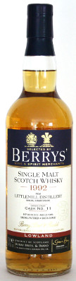 Littlemill 20 Jahre 1992 Berry Brothers